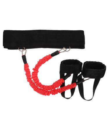 HANABASS 1 Set Vertical Jumping Trainer Leg Strength Resistance Bands Set Bounce Trainer Device for Basketball Volleyball Football Tennis Leg Agility Training