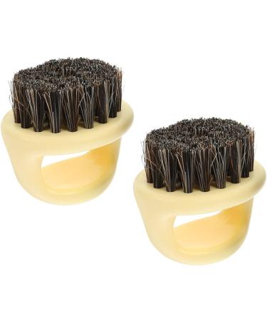 Beavorty 6-Piece Men's Beard Comb & Head Massage Brush Set - Ideal for Black Men - Premium Horse Hair Grooming Tools - Buy Online on GoSupps.com