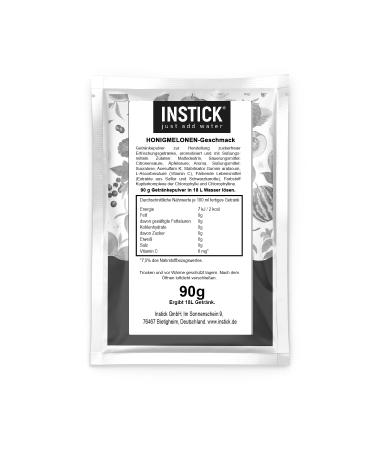 Buy Intick Sugar-Free Instant Drink - Honey Melon Flavor | Vegan Low-Calorie 18L Pack with Vitamin C - Refreshing Drink Powder - Buy Online on GoSupps.com