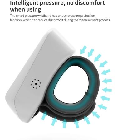 Wrist Blood Pressure Monitor - Digital Automatic BP Cuff Machine for Home Use, 99 Sets Data Storage, 2 User Memory - Buy Online on GoSupps.com
