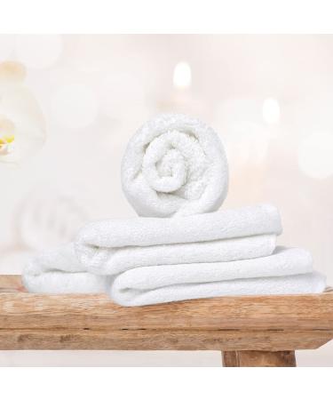 Yoofoss Baby Washy Set - 10 Soft Bamboo Fiber Towels (25x25 cm) for Infants & Children - Gentle Multi-Purpose Face Towels - Buy Online on GoSupps.com