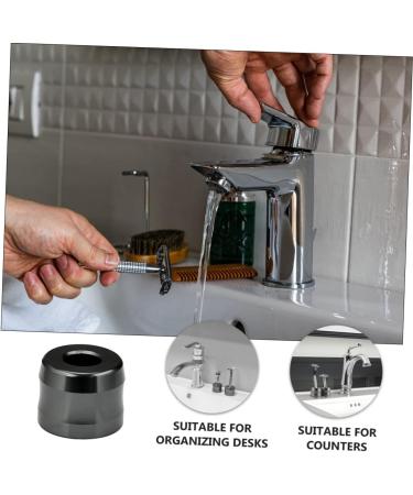 Buy Minkissy 2 Pcs Razor Holder Electric Shaver for Men - Stainless Steel & Aluminum Alloy Brush | International Shipping Available - Buy Online on GoSupps.com