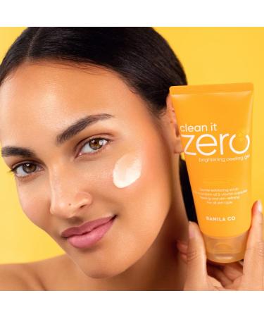 Clean it Zero Brightening Peeling Gel - Gentle Exfoliating Cleanser for Radiant Skin - Buy Online on GoSupps.com