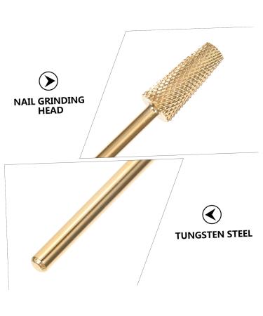 HAPINARY Nail Polisher Manicure Tools Nail Grinder Replacement Nail Art Accessory Nail Drill Bit Professional Styling Tools Nail Bit Nail Gel Drill Bit Manicure Grinding Tungsten Steel - Buy Online on GoSupps.com