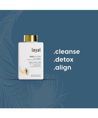 Loyal Daily Flora - pH Balancing Probiotic Supplement for Healthy Gut & Urinary Tract - 60 Capsules - Buy Online on GoSupps.com