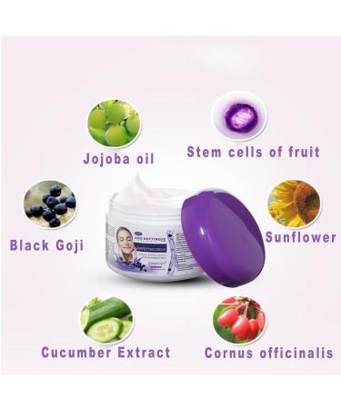 Black Goji Berry Facial Cream - Organic Himalayan Goji Extract for Antioxidant & Moisturization - Wrinkle Resistance & Skin Firming Day/Night Cream - International Shipping Available - Buy Online on GoSupps.com