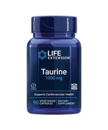 Life Extension Super Selenium Complex with Vitamin E and Taurine Amino Acid - Cellular Health Heart Liver Brain Muscle Exercise and Longevity Support