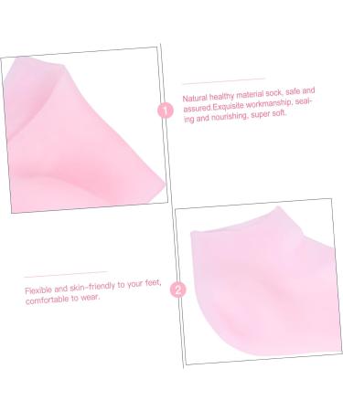 Beavorty 1 Pair Protective Socks moisturizing Socks for Heel Protector Socks moisturizing Gel Socks moisturizing Cotton Socks Cracked feet moisturizing Heel Socks Crusty Miss sebs Heel pad - Buy Online on GoSupps.com