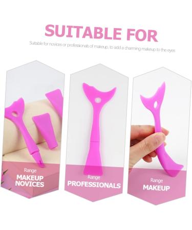 Beavorty 3pcs Eyeliner Eyeshadow Baffle Lash Separator Multitools for Women Eyelashes Auxiliary Tool Silicone Eyeliner Guard Lashes Shield Women Eyeliner Stencils Eyeliner Helper 15x3.2cm Assorted Color - Buy Online on GoSupps.com