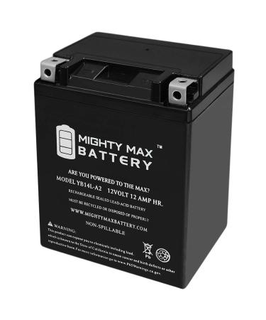 Mighty Max Battery YB14L-A2 12V 12Ah Battery for Suzuki 650 GS650 (All) 1981-1983