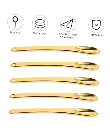 Ipetboom 30 Pcs Face Cream Scoop - Skincare Mask Spatula Applicator for Eyes & Lipstick | Eco-Friendly Zinc Alloy Makeup Tools - Buy Online on GoSupps.com