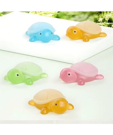 Handmade Soap - Natural Ingredients 4 Pieces Handmade Sea Turtle Essential Oil Soap For | Gentle Moisturizing Formula Child Bath Soaps - Buy Online on GoSupps.com