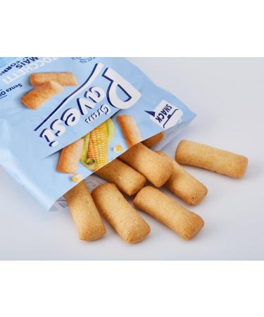  Italian Gourmet E.R. Gran Pavesi Snack Tocchetti Snack Chunks Baked Corn Without Palm Oil - 8 Packets (256g) + Italian Gourmet Polpa 400g (Pack of 6) - Buy Online on GoSupps.com