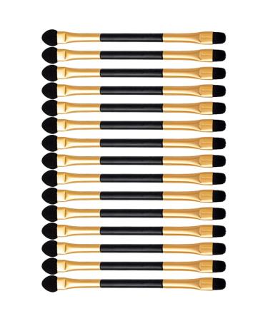 GLEAVI 15pcs Eye Shadow Brush Mini Accessories Eye Shadow Applicator Double Sided Eyeshadow Miss