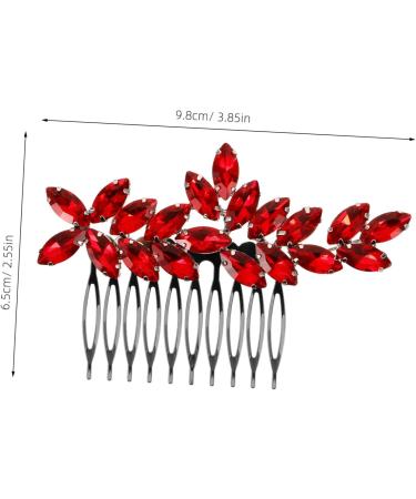 Beavorty Bridal Headwear Diamond Hair Accessories Hair Comb Clips Bridal Hair Comb Hair Combs for Wedding Hair Combs for Women Decorative Hair Side Combs Wedding Hair Clips for Brides - Buy Online on GoSupps.com