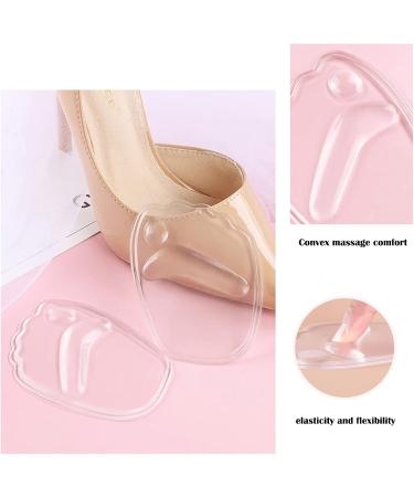 4 Pairs Gel Forefoot Insoles - Slipproof Cushioned Pads for High Heels | Comfort & Protection - Buy Online on GoSupps.com