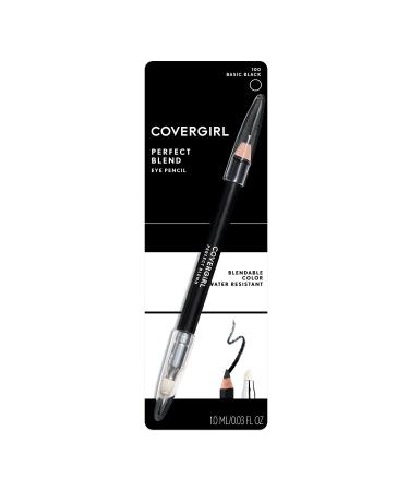 Covergirl Perfect Blend Eye Pencil 100 Basic Black - .03 oz | Define & Enhance Your Eyes - Buy Online on GoSupps.com