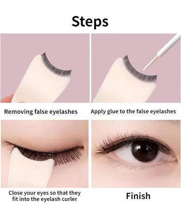 False Eyelash Tools Set - Lash Clip Aids, Curler, Tweezers | Easy & Convenient Eye Makeup Design - Buy Online on GoSupps.com