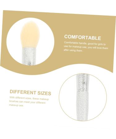 Angoily Womens 1 Set Makeup Brush Make up Portable Blusher Eye Shadow Brush Blending Brush Makeup Eyeshadow Cosmetic Eye Brush Plastic Soft Miss White Tool Make Up Brush - Buy Online on GoSupps.com