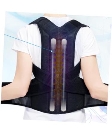 Buy Black Lumbar Support Belt & Posture Corrector | Men's Orthotics & Thong Underwear - Shop Internationally - Buy Online on GoSupps.com