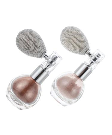 Beavorty 4 Pcs Spray Glitter Body Glitter Powder Spray Sparkle Powder Highlighting Powder Sprayer Luster Face 7.5X6X3.9CMx2pcs Assorted Colorx2pcs