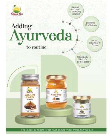 Arjun Card Ceylon Cinnamon and Cardamom Mix Arjun Card Powder 50 gm | Arjun Card Supports Healthy Heart Function Ayurvedic Tea-Green Cardamom- Bark - Buy Online on GoSupps.com