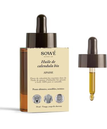  Sow Organic Oil Kit for Sensitive and Reactive Skin - Jojoba 50 ml + Calendula 50 ml + Nigella 50 ml - Soothes and Protects - Buy Online on GoSupps.com