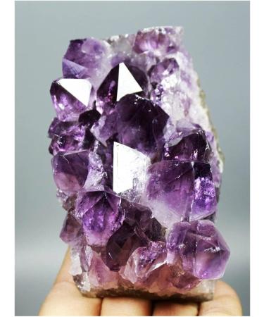 Crystal Rough Natural Uruguay Amethyst Crystal Purple Specimen for Beautiful (Size : 80-100g) - Buy Online on GoSupps.com