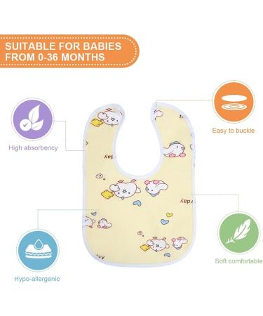 Vicloon Baby Bandana Dribble Bibs 10pc Set for Unisex Newborns | Adjustable Snaps, Teething Soft & Absorbent | Infant Drool Bibs for Toddlers 0-36 Months - Buy Online on GoSupps.com
