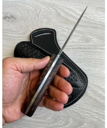Hand Forged Hunting Knife with Walnut Handle - 150 Layers Damast Steel - Perfect Camping & Survival Gift - Buy Online on GoSupps.com