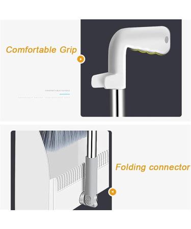 Broom and Dustpan Set - Sweeping Floor and Dustpan with Long Handle | Household Cleaning Accessories for Kitchen Living Room Bedroom Balcony Study Laundry Garage - Buy Online on GoSupps.com