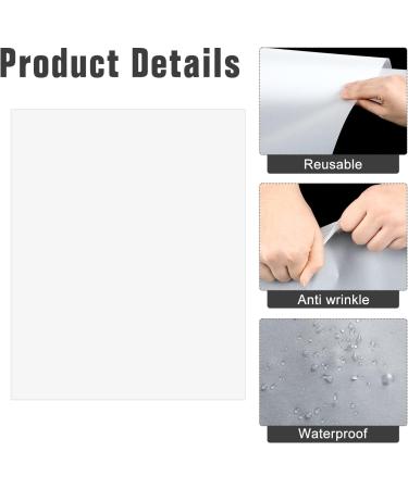 10 Pack 15.7 x 19.6 Inches Diffusion Film Filter Sheet Lighting Gel Roll - Photography Studio Essential for Portrait Photography and Video Lighting - Buy Online on GoSupps.com