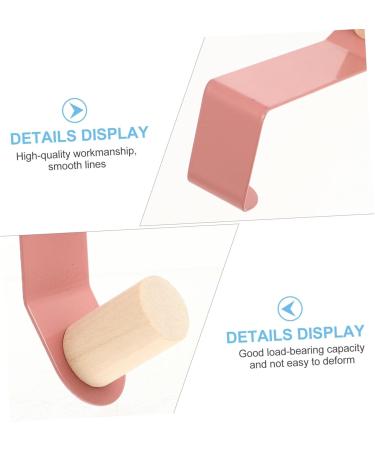Alipis 2pcs Door Hook Wall Mounted Shelves for Storage Wall Mounted Coat Hook Back Door Clothes Hook Shelf - Buy Online on GoSupps.com