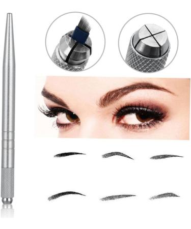  HONMEET 1 Pc Eyebrow Pencil Embroidered Metal Pen - Buy Online on GoSupps.com