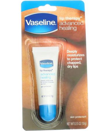 Vaseline Lip Therapy Advanced Healing 0.35 oz - Pack of 18 | Buy Online | Fast International Shipping - Buy Online on GoSupps.com