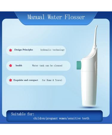 Buy Cordless Water Flosser - Portable Oral Irrigator for Home & Travel | Safe for Pregnant Women & Children - Affordable Tonsil Stone Remover (White - Buy Online on GoSupps.com