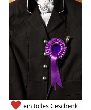 Amesbichler Reitsport Ladies Plastron Precious - White-Gold Dressage Riding Accessory | Harry's Horse - Buy Online on GoSupps.com