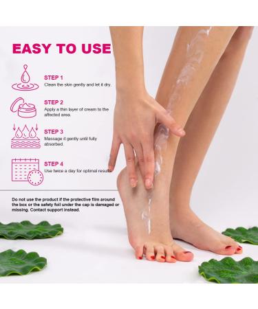 ENVISHA 42% Urea Cream for Feet w/ Salicylic Acid & Hyaluronic Acid - 4 oz - Moisturizer for Hands, Heels, Elbows, Nails & Knees - Buy Online on GoSupps.com