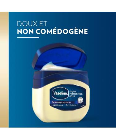 Vaseline Original Protecting Jelly Cr me Protectrice et R paratrice Adapt e aux Peaux Sensibles Peau S che Nourrie Barri re Cutan e R g n r e Avec Gel e de P trole Pure 6x 50ml - Buy Online on GoSupps.com