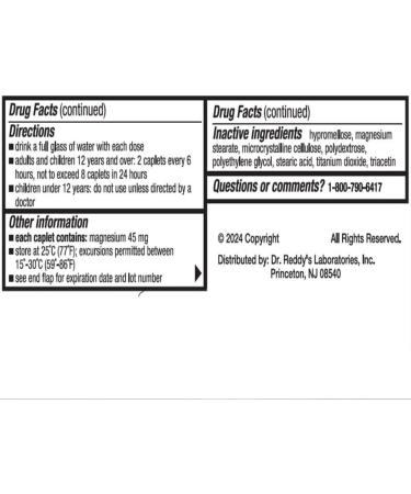 Doans Extra Strength Pain Reliever 24 Count (Pack of 4) - Buy Online on GoSupps.com