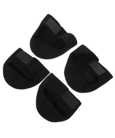 FRCOLOR 2 Pairs Sticky Strap Heel Cover Breathable Heel Cup Heel Bracer Convenient Heels Pads Heel Protection Pads Outdoor Heel Sleeves Heel Guard Gel Heel Sock Adjustable Sticky Tape Sebs
