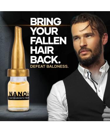 NanoHair by Bubbly Multi Effect Hair Strengthening Serum - 10 pcs, 0.17 Fl Oz - Strengthen, Lengthen, and Enhance Hair Health - Buy Online on GoSupps.com