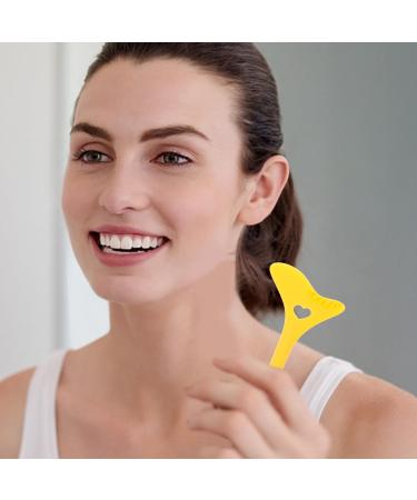 FOMIYES Silicone Winged Tip Eyeliner Stencils Eye Makeup Tool Fishtail Design Eyeliner Applicator Eyeliner Mascara Guards Yellow - Buy Online on GoSupps.com