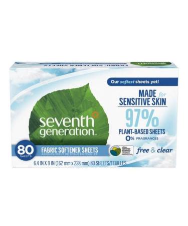 Seventh Generation Fabric Sftnr Shts Free & C