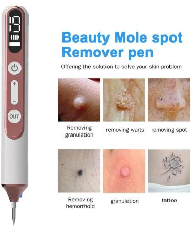 HpLNDas Plasma Pen Needle Set Skin Flap Removal Pen 19 Intensity Levels and LED Light with Replaceable Needle for Face Body Warts Freckles Nevus Age Spots - Buy Online on GoSupps.com