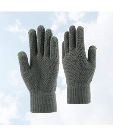 Healifty 1 Pair Gloves for Men Touch Screen Gloves Womens Cold Weather Mittens Male Gloves Man Winter - Buy Online on GoSupps.com