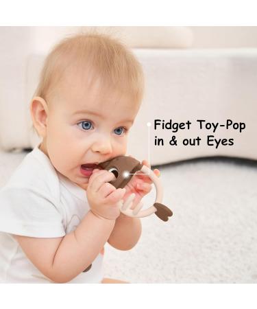 Mombella Clownfish Teether for Babies 3+ Months - Safe Tanned International Shipping - Buy Online on GoSupps.com