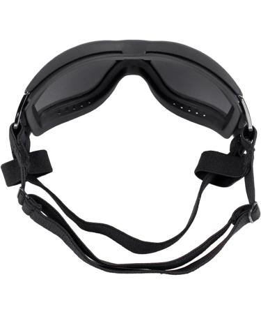 JIAMIAN Dog Goggles - Anti-UV Windproof Eye Protection for Medium & Large Dogs, Black - Buy Online on GoSupps.com