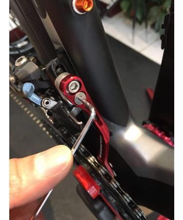 Fouriers Alloy Chain Catcher for Road Bike Racing - Black | Choose from Circle or Oval Ring, available in 39t, 53t, 34t, 50t - Buy Online on GoSupps.com