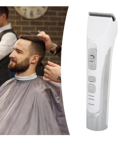 Powerful Motor Electric Hair Trimmer Lithium-ion Battery Fast Charging Indicator Light Adjustable Fine Tuning (White) - Buy Online on GoSupps.com